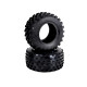 Pneus Stagger Rib Truck Jaune (2) - SCHUMACHER - U6708