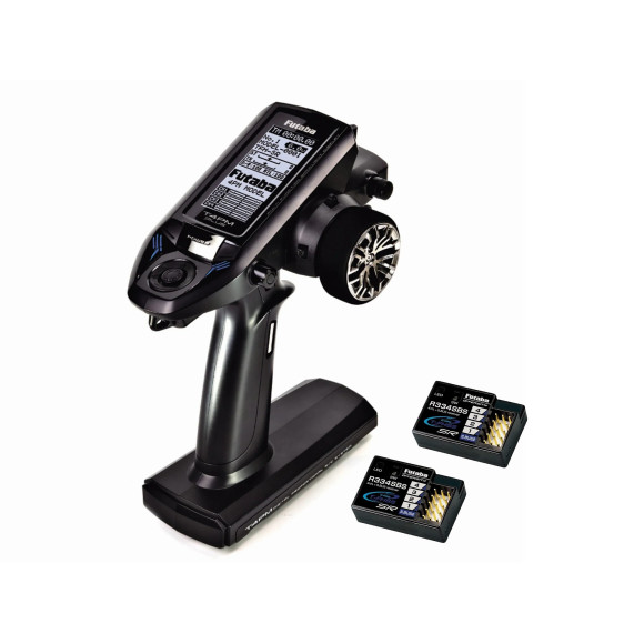 Futaba 4Pm Plus Radio + 2 X R334Sbs Receiver - FUTABA - 01000075-C1