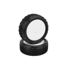 Pneus Cactus Fusion 2 Av 4wd Jaune Montés/Collés (2) - SCHUMACHER