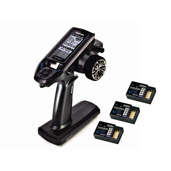 Futaba 4Pm Plus Radio + 3 X R334Sbs Receiver - FUTABA - 01000075-C2