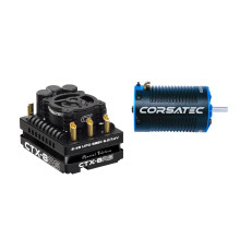 Corsatec Race Pro esc 1/8 250A Black Edition+ Motor 1900kv - CORSATEC