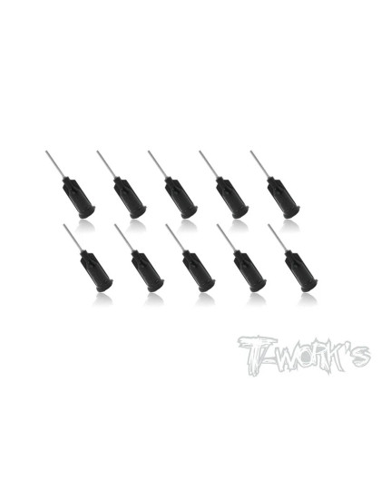 Ca. Instant Extension Nozzles 1mm (10Pcs.) - T-WORKS - CH-003-1