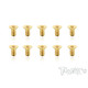 Screws Gold Fhc 3X6mm (10) - T-WORKS - GSS-306C