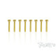 Screws Gold Chc 3X18mm (8) - T-WORKS - GSS-318H