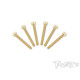 Screws Gold Chc 3X22mm (6) - T-WORKS - GSS-322H