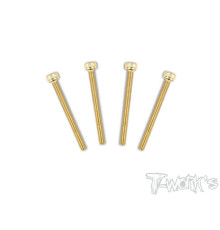 Screws Gold Chc 3X35mm (4) - T-WORKS - GSS-335H