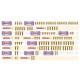 Gold Steel Screw Set 111Pcs Rc10 B7/B7D - T-WORKS - GSS-RC10B7