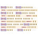 Gold Steel Screw Set 130Pcs Rc10 B74. - T-WORKS - GSS-B74.2