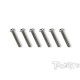 3mm X 18mm Nickel Ufo Left Thread Screw (6Pcs.) - T-WORKS - NSS-318LU
