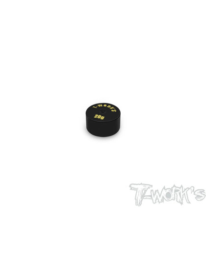 Anodized Precision Balancing Brass Weights 20G - T-WORKS - TA-079