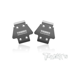 Stainless Steel Front Chassis Skid Rc8B4 - T-WORKS - TO-235-RC8B4