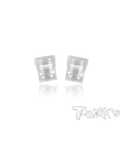 Steel Rear Chassis Skid (Xray XB8 2026) 2pcs. - T-WORKS -TO-220-XB826