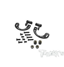 Front Hub Weight System For Associated RC8B4 - T-WORKS - TO-358-AE