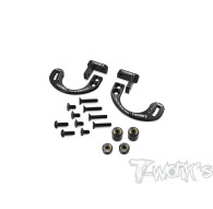 Front Hub Weight System For Associated RC8B4 - T-WORKS - TO-358-AE