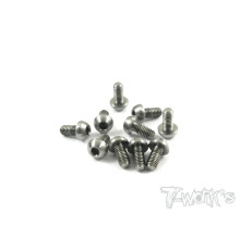 3mm X 6mm Titanium Hex. Bhc Screw - T-WORKS - TSS-306B