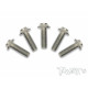 3mm X 10mm 64 Titanium Hex. Ufo Screw 10Pcs. - T-WORKS - TSS-310U-5