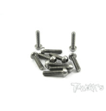 3mm X 12mm Titanium Hex. Bhc Screw - T-WORKS - TSS-312B