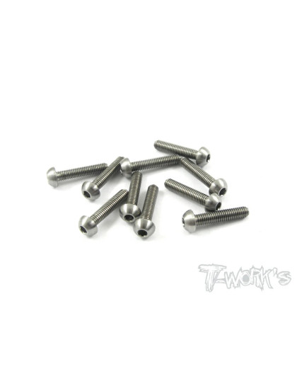 Vis titane 3x14 BHC (10) - T-WORKS - TSS-314B