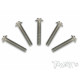 Vis titane 3x16 tête UFO (5) - T-WORKS - TSS-316U-5