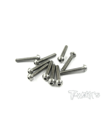 Vis titane 3x18 BHC (10) - T-WORKS - TSS-318B