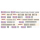 Titanium Screw Set (Ufo) 129Pcs X4 2024 - T-WORKS - TSSU-X424