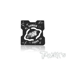 1/8-1/10 Buggy Carbon-Faced Camber Gauge - T-WORKS - TT-131-A