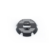 X22 Aluminium Endplate - Black - LRP - 520500