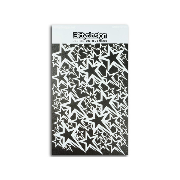 Vinyl Stencil - Stars V1 - BITTYDESIGN - BDSTC-011