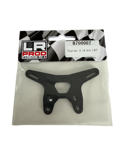 B7 Front shock tower -3mm - LR PROD - B700007
