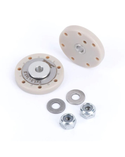 Pistons clapet 7x1.3 + 1x1.3 plat - 15.85mm (2) - TRC005056