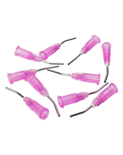 HD Curved Steel Glue Tips - Thick Tip - 10pcs - 1UP - 1UP-10204