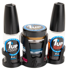 Pro Pack - Gold-Clear-Blue-Red-Pink + Pit Stand - 1UP - 1UP-120502