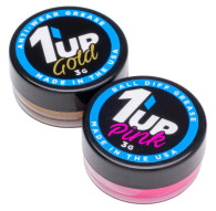 Pro Ball Diff Grease Set - Includes Gold & Pink - 1UP - 1UP-120504