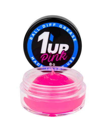 Pink - Ball Diff Grease XL 8g - 1UP - 1UP-120602