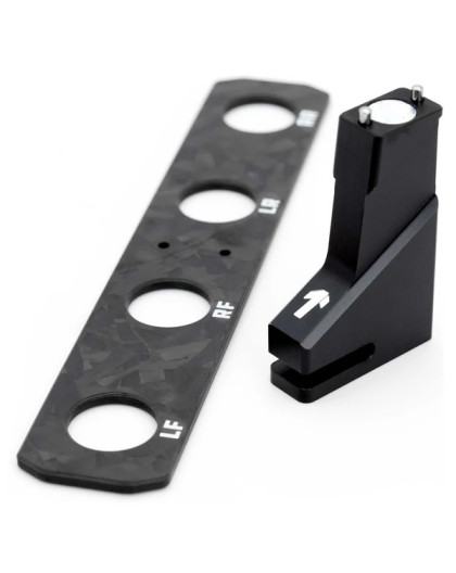 Support amortisseurs Piste 1/8 plateau de stand - 1UP - 1UP-160115