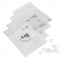 Shims - 4mm ID x 0.05, 0.10, 0.20, 0.30 - 40pcs - 1UP - 1UP-80205