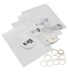 Shims - 8mm ID x 0.05, 0.10, 0.20, 0.30 - 40pcs - 1UP - 1UP-80209