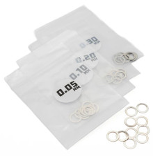 Shims - 6mm ID x 0.05, 0.10, 0.20, 0.30 - 40pcs - 1UP - 1UP-80207