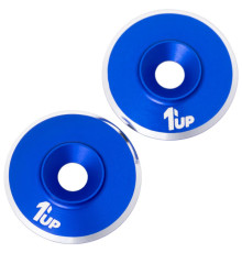 LowPro Wing Washers - M3 - 2pcs - Dark Blue Shine - 1UP - 1UP-820121