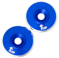 LowPro Wing Washers - M3 - 2pcs - Dark Blue Shine - 1UP - 1UP-820121