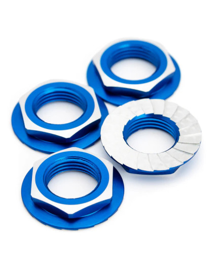 Ecrous de roue 17mm - Bleu (4) - 1UP - 1UP-87011