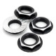 Ecrous de roue 17mm - Noir (4) - 1UP - 1UP-87010