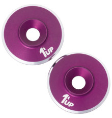 LowPro Wing Washers - M3 - 2pcs - Purple Shine - 1UP - 1UP-820321