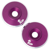 LowPro Wing Washers - M3 - 2pcs - Purple Shine - 1UP - 1UP-820321