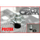 Support carrosserie avant sur silent-bloc - NOIR - OPTIMA - PO12BK