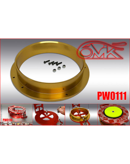 Option Ring for Tires Gluing Jig - Silver - 6MIK - PW0111