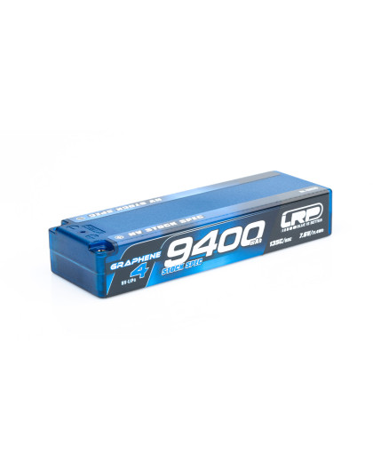 Hv Stock Spec Graphene-4 9400Mah 7.6V Lipo 135C/65C - LRP - 431279