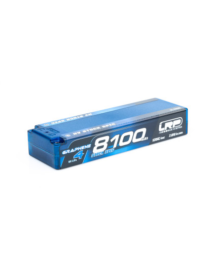 Hv Stock Spec Graphene-4 8100Mah 7.6V Lipo 135C/65C - LRP - 431280
