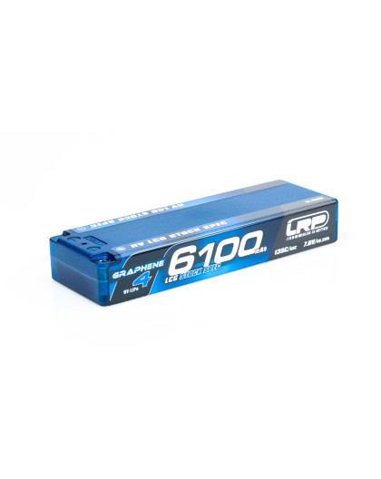 Hv Lcg Stock Spec Graphene 6100Mah 7.6V Lipo 135C/65C - LRP - 431281