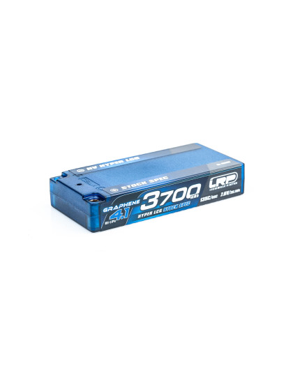 Hv Hyp Lcg Shorty Graphene 3700Mah 7.6V Lipo 135C/65C - LRP - 432287